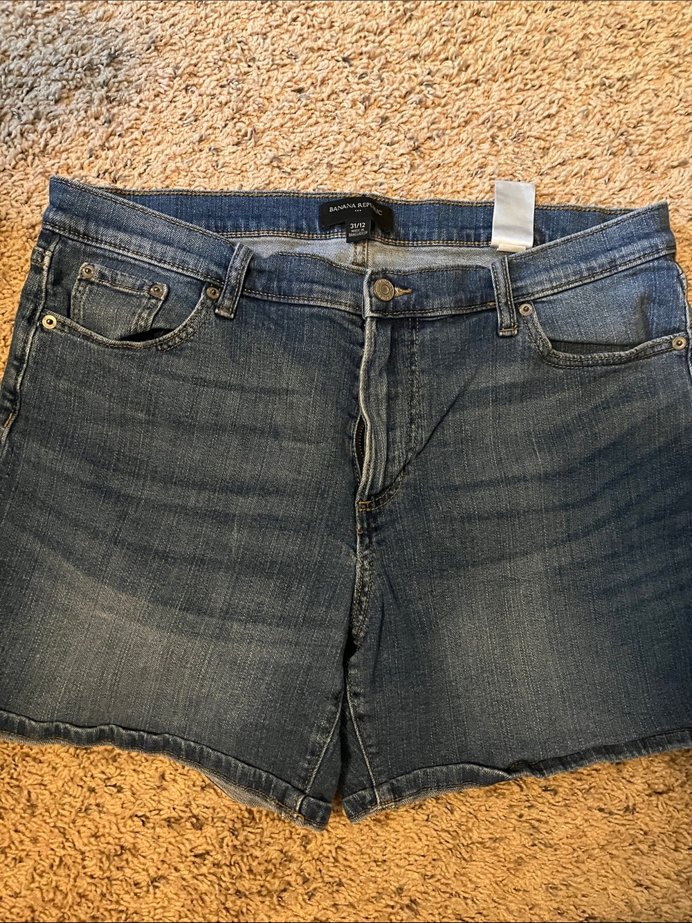 Banana Republic Women's Blue Denim Cutoff Shorts